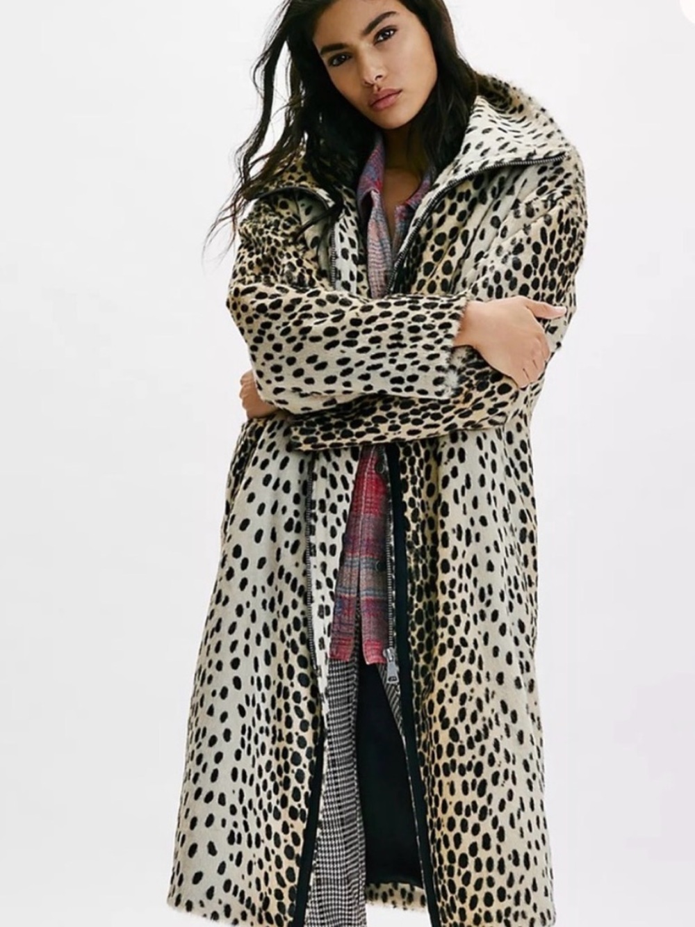 Free People Lana Leopard Duster. NWT. - Picture 4 of 7